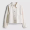 Chaqueta vaquera con bolsillos de parche de algodón