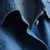 Chaqueta vaquera con bolsillos de parche de algodón