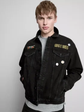 Chaqueta vaquera de algodón de Guns N’ Roses