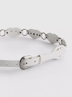 Cinturón de eslabones de estilo western