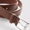 Cinturón de imitación de piel de estilo clásico