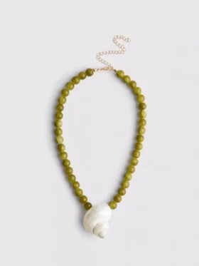 Collar de conchas con cuentas «The Edit»