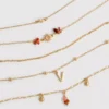 Collares de la amistad con iniciales