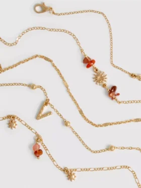 Collares de la amistad con iniciales