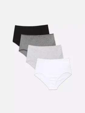 Conjunto de 4 calzoncillos de corte alto