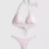Conjunto de bikini triangular brasileño