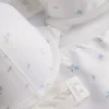Conjunto de lencería push-up de satén con estampado floral