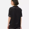 Conjunto de pijama corto de estilo «boyfriend» de satén