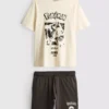 Conjunto de pijama corto de Pokémon