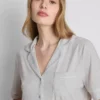 Conjunto de pijama corto estilo boyfriend de jersey