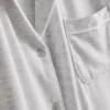 Conjunto de pijama corto estilo boyfriend de jersey