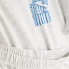 Conjunto de pijama de manga corta estampado
