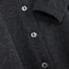 Cárdigan de manga larga y cuello redondo