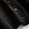Cárdigan de manga larga y cuello redondo