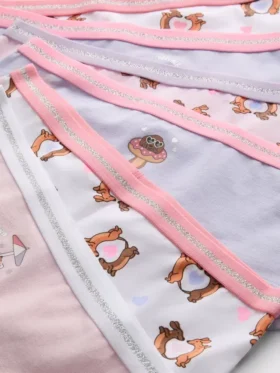 De 2 a 15 años | Pack de 6 calzoncillos de talle bajo con diseño de perro salchicha