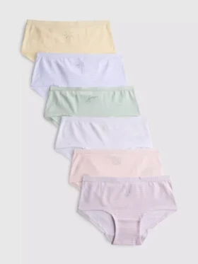 De 2 a 15 años | Pack de 6 calzoncillos hipster con estampado playero