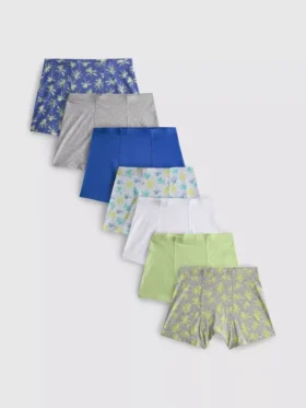 De 2 a 15 años | Pack de 7 bañadores con estampado de palmeras