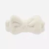 Diadema con lazo de felpa
