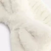 Diadema con lazo de felpa