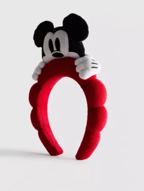 Diadema de felpa de Mickey Mouse de Disney
