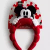 Diadema de felpa de Mickey Mouse de Disney