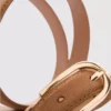 El cinturón fino de ante «The Edit»