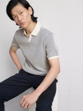 El polo de jacquard «The Edit»