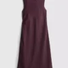 El vestido midi sin mangas de lino de The Edit