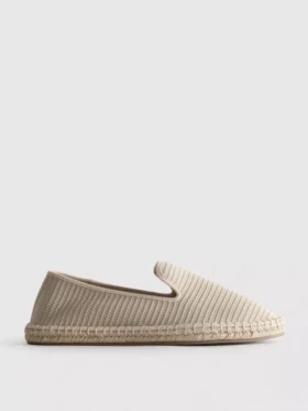 Espadrillas de punto de caña baja