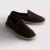 Espadrillas de punto de caña baja