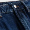 Falda de denim de algodón mini