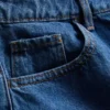 Falda de denim de algodón mini