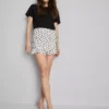 Falda-pantalón de lunares
