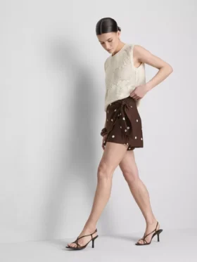 Falda-pantalón de lunares