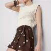 Falda-pantalón de lunares