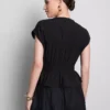 Falda Rara arrugada