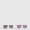 Gafas de Sol con montura cuadrada, en pack de 2