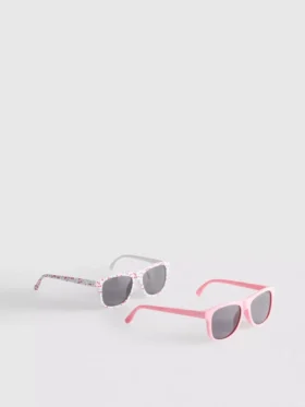 Gafas de Sol con montura cuadrada, en pack de 2