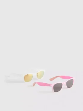 Gafas de Sol con montura en forma de D, en pack de 2