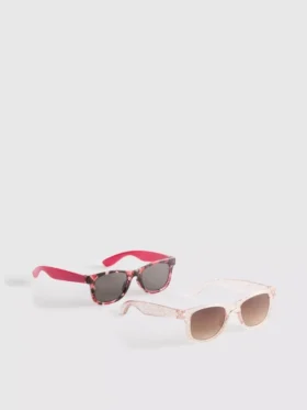 Gafas de Sol con montura en forma de D, en pack de 2