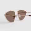Gafas de Sol con montura metálica estilo aviador
