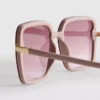 Gafas de Sol cuadradas de gran tamaño