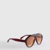 Gafas de Sol de estilo aviador de montura gruesa