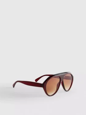 Gafas de Sol de estilo aviador de montura gruesa