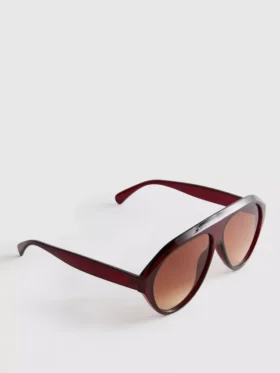 Gafas de Sol de estilo aviador de montura gruesa