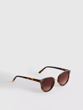 Gafas de Sol de ojo de gato con barra en la ceja