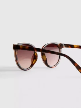 Gafas de Sol de ojo de gato con barra en la ceja