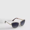Gafas de Sol de ojo de gato con pedrería