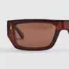 Gafas de Sol finas con montura rectangular