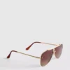Gafas de Sol metálicas de estilo aviador